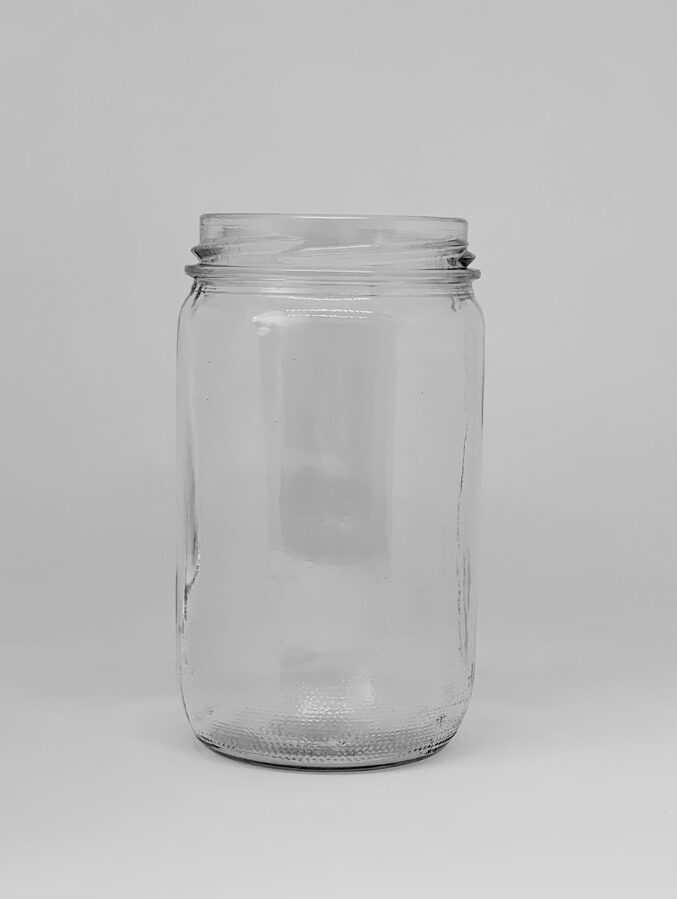 330 ml glass jar